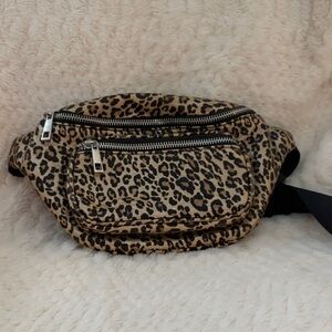 Leopard Print Crossbody Bag